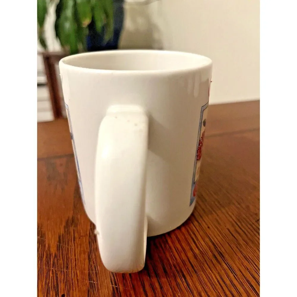 Vtg 1993 Carnation Coffee-mate Coffee Mugs Botanical Collector's Series Lot of 3